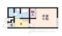 レオパレスイマクマノヒルズ間取り図面