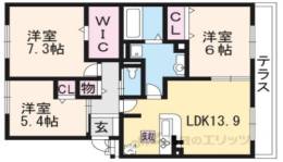 Ｗ間取り図面