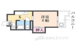 京都四条グランドハイツ間取り図面