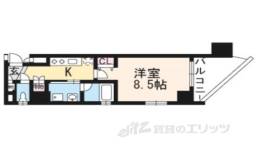 ベラジオ三条朱雀間取り図面