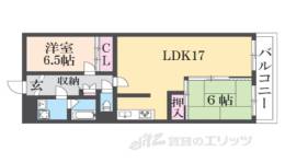 京都ロジュマン島町A間取り図面