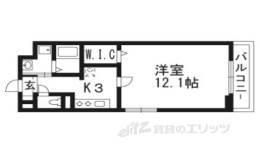 メゾンソレイユ友岡間取り図面