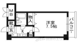 ホーユウコンフォルト京都田辺間取り図面