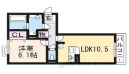 シャルマントリシティ２間取り図面