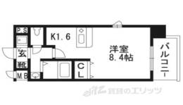 プレサンス京都烏丸NEXT間取り図面
