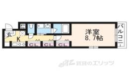 グランレブリー御所北間取り図面