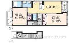 リバーサイド２間取り図面