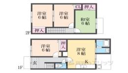 貸家間取り図面