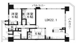 パデシオン京都五条間取り図面