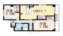 パークサイドシャトー：エイト間取り図面