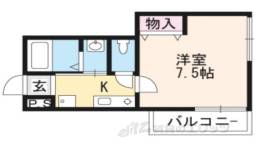 セントポーリア円町間取り図面