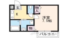セントポーリア円町間取り図面