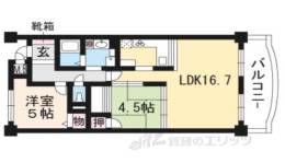 シャルマンコーポ新田辺430間取り図面