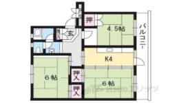 桃山南団地6号棟間取り図面