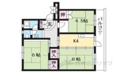 桃山南団地９号棟間取り図面