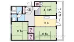 桃山南団地１２号棟間取り図面