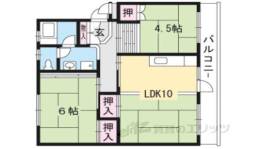 桃山南団地13号棟間取り図面