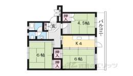 桃山南団地１３号棟間取り図面