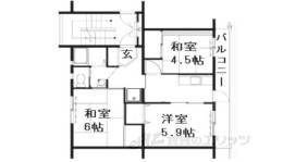 桃山南団地１３号棟間取り図面