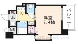 ＥＣ京都烏丸３ジャパニズム間取り図面
