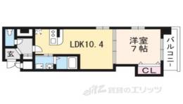LUXE中書島間取り図面