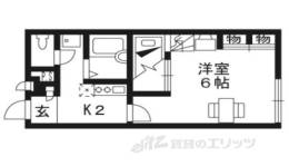 レオパレスアゼリア２間取り図面