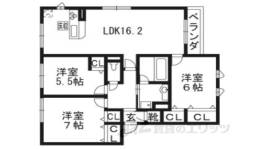 リアンファミリアル１棟間取り図面