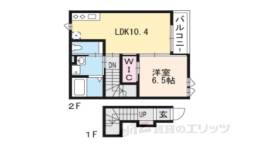 クオリア弐番館間取り図面