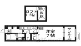 タウニィ天神間取り図面