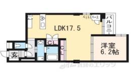 ヴィラスタジオーネ御所南間取り図面