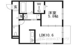 エルメゾン洛西口間取り図面