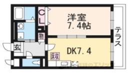 バンブー　イン間取り図面