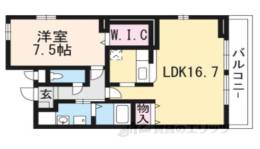 ブレヴィエ１間取り図面
