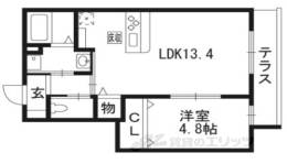 エルメゾンさくら間取り図面