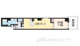 ＣＡＬＭ小川通間取り図面