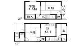 貸家間取り図面