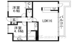 ルミエール・ウエスト間取り図面