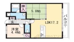 ルミエール・ウエスト間取り図面
