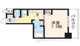 サムティ京都西大路間取り図面