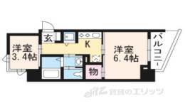 サムティ京都西大路間取り図面