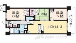 プレージア京都山科東野間取り図面