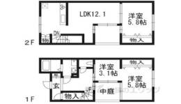 貸家間取り図面