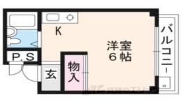 フラム深草間取り図面