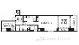 リーガル京都烏丸東間取り図面