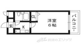 エスリード京都河原町第3 809間取り図面