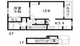 フローリッシュガーデン青地間取り図面