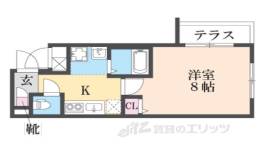 アドバンス京都御所北グルーブ間取り図面