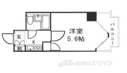ライオンズマンション京都三条第二間取り図面
