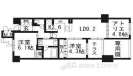 ブランシエラ二条城間取り図面