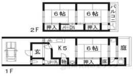 貸家間取り図面